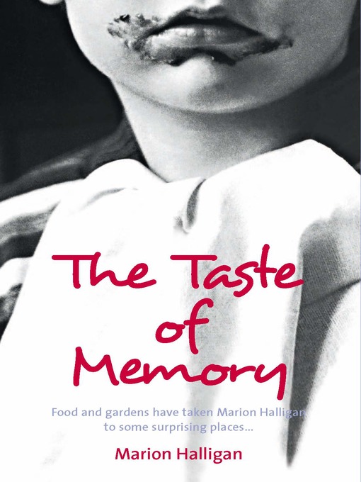 Title details for The Taste of Memory by Marion Halligan - Wait list